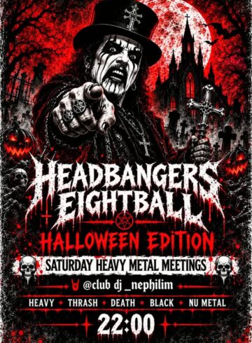 HEADBANGERS 8BALL HALLOWEEN EDITION